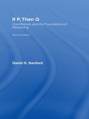 cover image of If P, Then Q